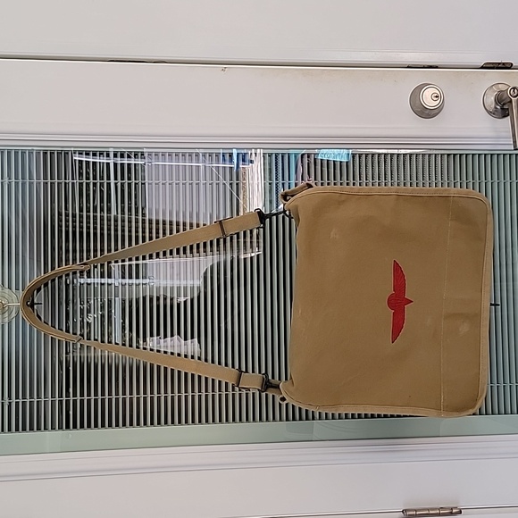 Banana Republic Heavy Canvas Paratrooper Messenger Bag - Picture 2 of 13